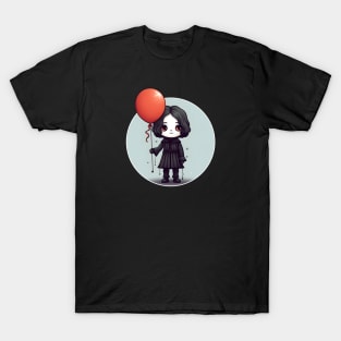 Emo Kid - Red Balloon T-Shirt